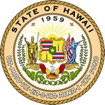 Blason d'Drapeau d'Hawaï