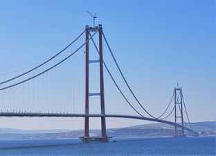 Photo du Pont du détroit des Dardanelles