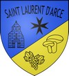Blason de Saint-Laurent-d'Arce
