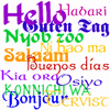 Bonjour en diff&eacute;rentes langues