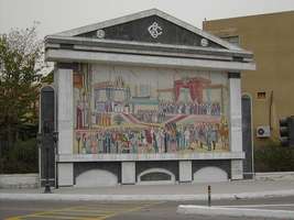 Monument comm&eacute;moratif de l'ouverture du Canal de Suez