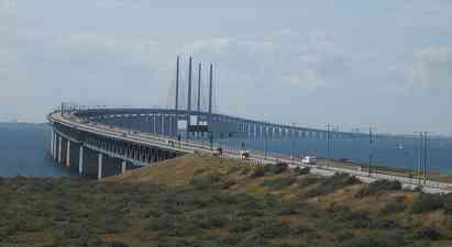 Photo du Pont de l'&Oslash;resund