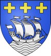 Blason de Berni&egrave;res-sur-Mer