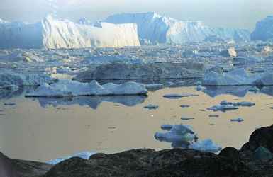 Fjord glac&eacute; d�Ilulissat