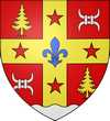 Blason de Lebel-sur-Qu&eacute;villon