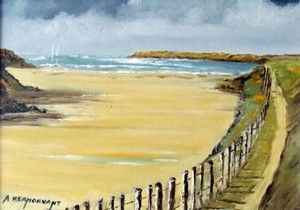 Peinture d'Andr&eacute; Kermorvant