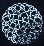 Entrelac sur carte &agrave; gratter de Pascal