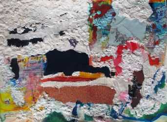 Clouds of Memory technique mixte sur papier, 38x28, 2011