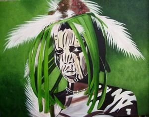 Peintures de Nathalie Buzar&eacute;