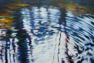 Onde bleue-toute reproduction interdite sans l'autorisation de Mary Chaplin &copy; adagp Paris 2013