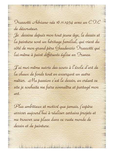 oeuvre d'Adrien Frascotti