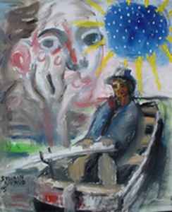 Peinture de Sylvain Rivaud