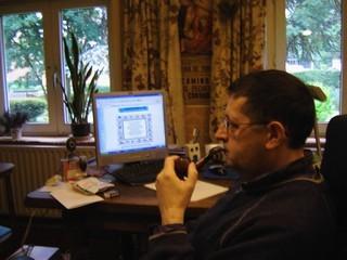 photo dans le bureau en 2005